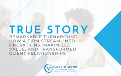 Remarkable Turnaround – How a Firm Streamlined Operations, Maximized Value, and Transformed Client Relationships  