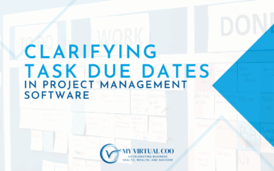 Clarifying Task Due Dates in Project Management Software